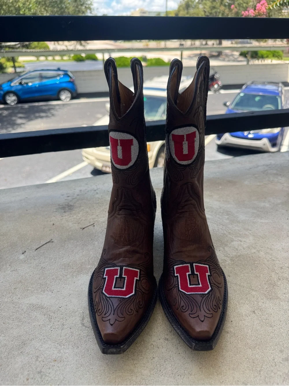 NCAA Utah Utes college football Women's Cowboy boots University of Utah